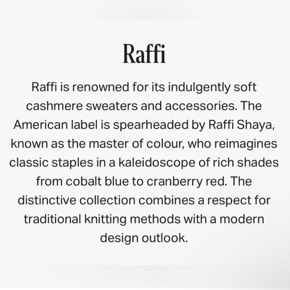 Raffi Women's 100% Cashmere Open Back Collared Sweater - Blue - US S - Picture 3 of 5